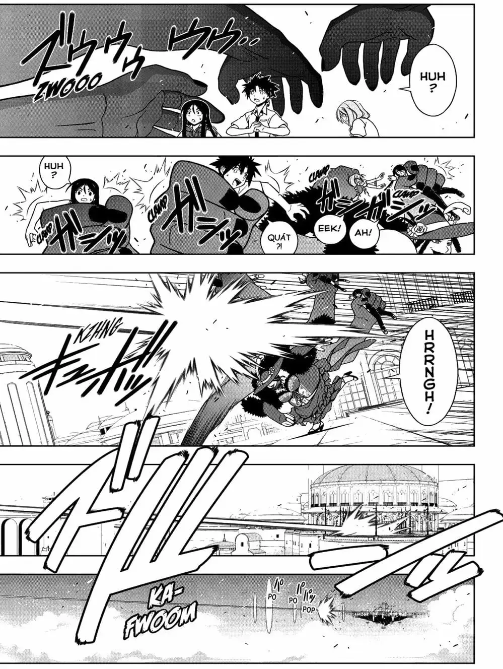 Truyện Tranh Lựa Chọn Phân Kỳ - Uq Holder! trang 9