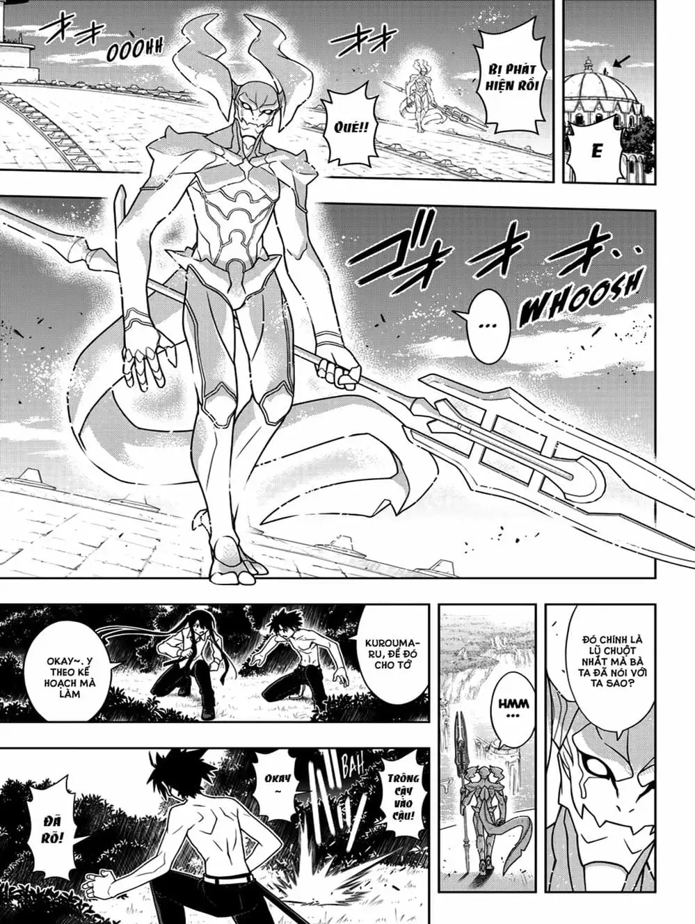Truyện Tranh Lựa Chọn Phân Kỳ - Uq Holder! trang 9