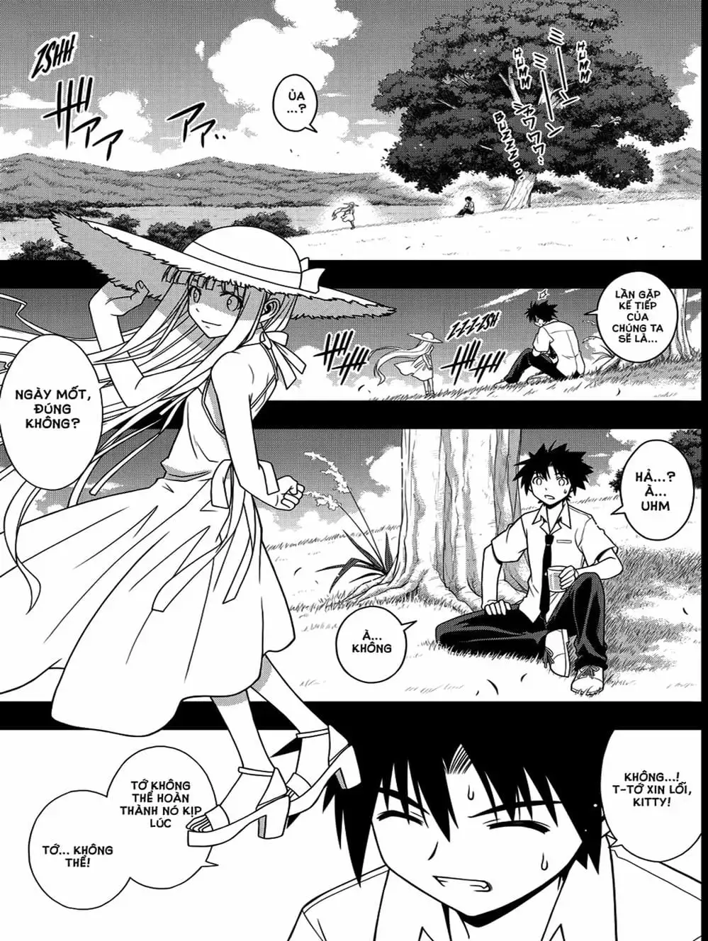 Truyện Tranh Lựa Chọn Phân Kỳ - Uq Holder! trang 9