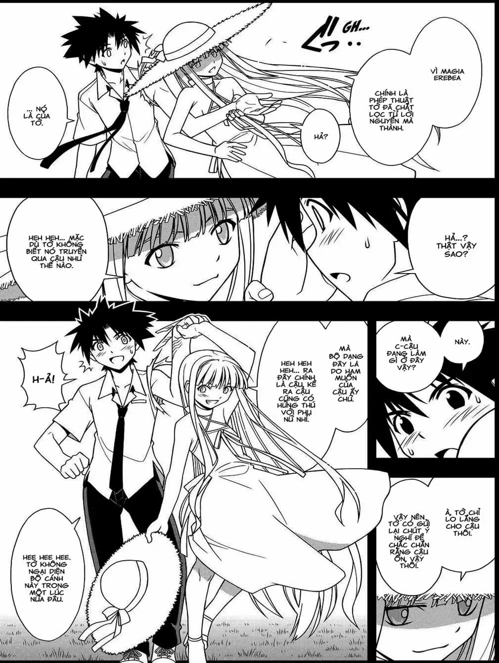 Truyện Tranh Lựa Chọn Phân Kỳ - Uq Holder! trang 9