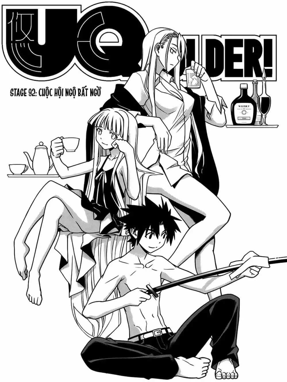 Truyện Tranh Lựa Chọn Phân Kỳ - Uq Holder! trang 9