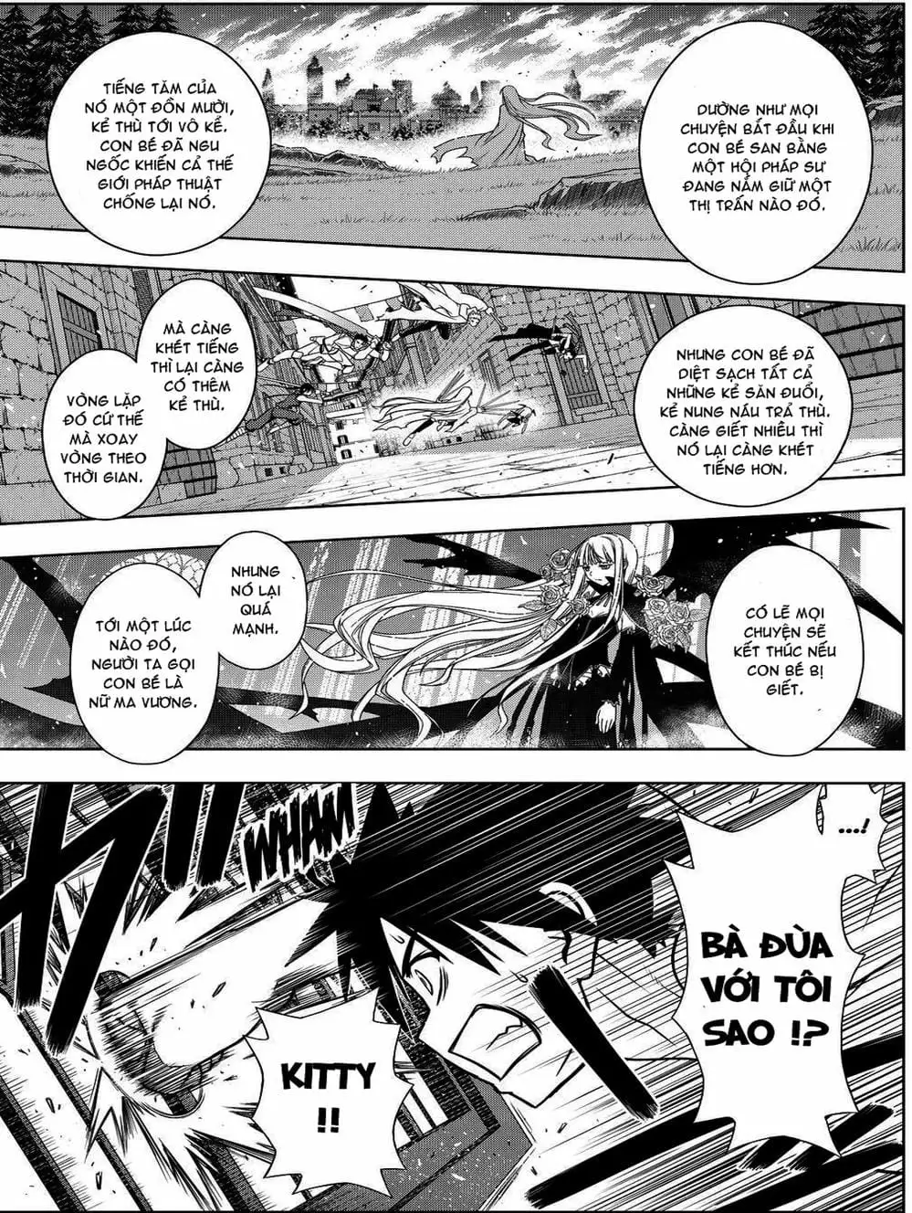 Truyện Tranh Lựa Chọn Phân Kỳ - Uq Holder! trang 9