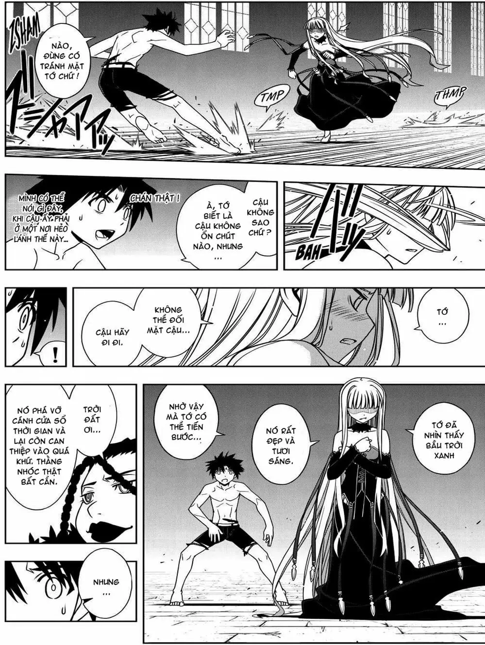 Truyện Tranh Lựa Chọn Phân Kỳ - Uq Holder! trang 9