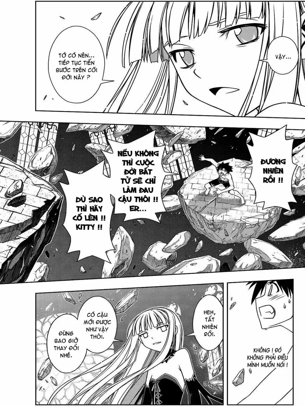 Truyện Tranh Lựa Chọn Phân Kỳ - Uq Holder! trang 9