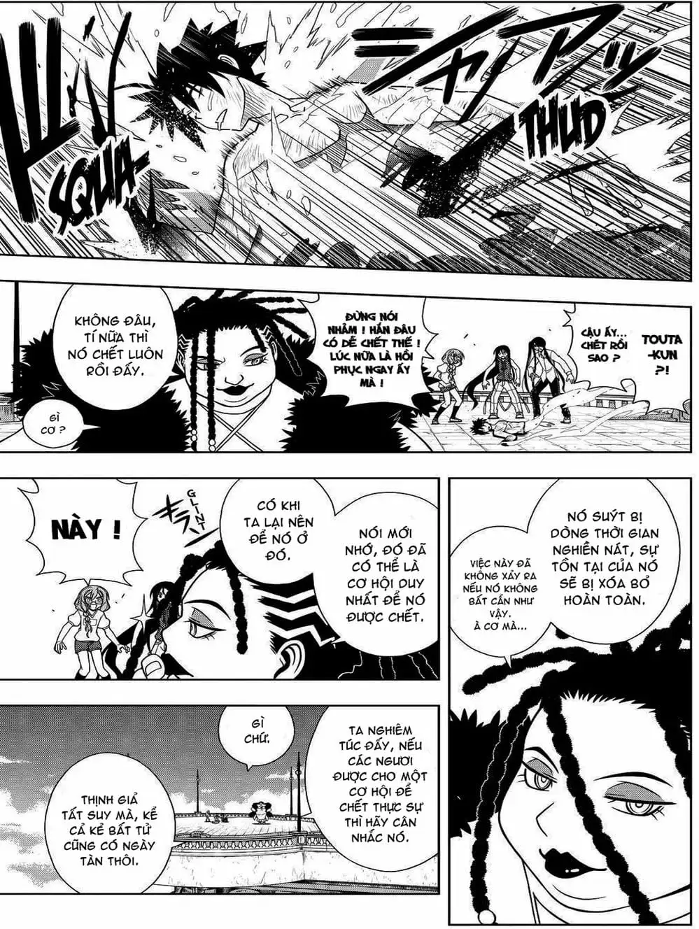 Truyện Tranh Lựa Chọn Phân Kỳ - Uq Holder! trang 9