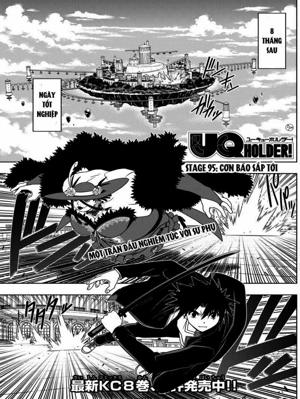Truyện Tranh Lựa Chọn Phân Kỳ - Uq Holder! trang 9