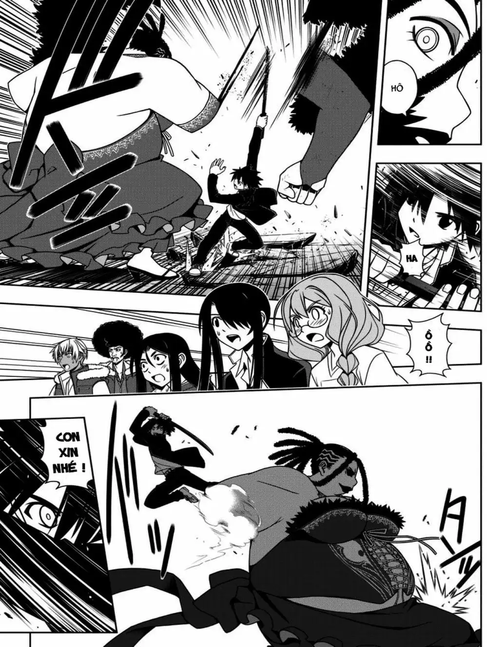 Truyện Tranh Lựa Chọn Phân Kỳ - Uq Holder! trang 9