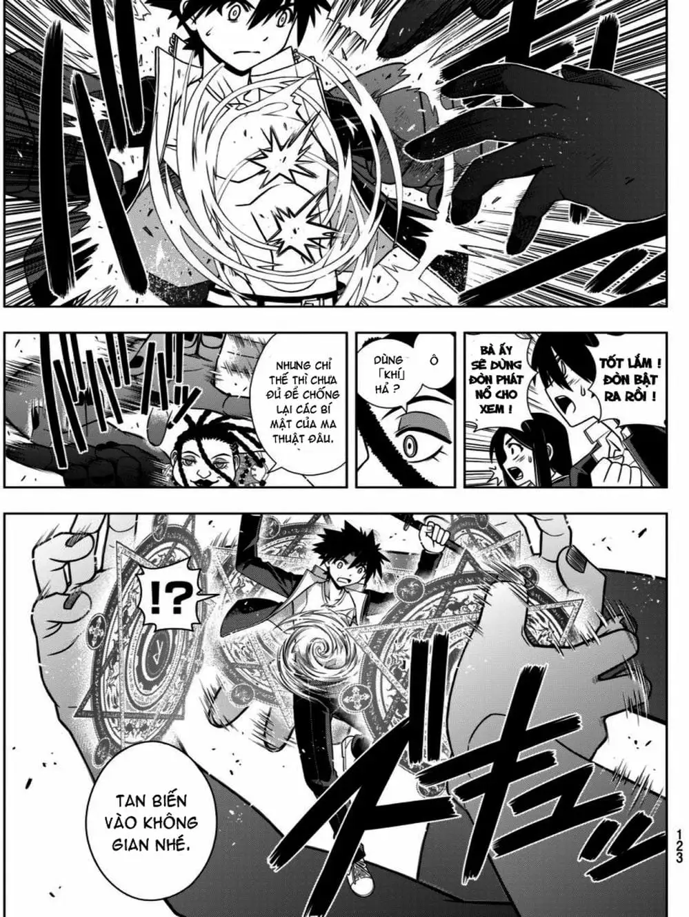 Truyện Tranh Lựa Chọn Phân Kỳ - Uq Holder! trang 9