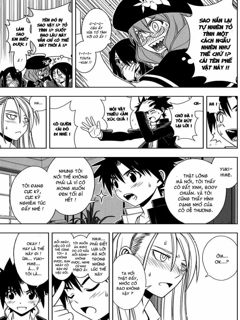 Truyện Tranh Lựa Chọn Phân Kỳ - Uq Holder! trang 9