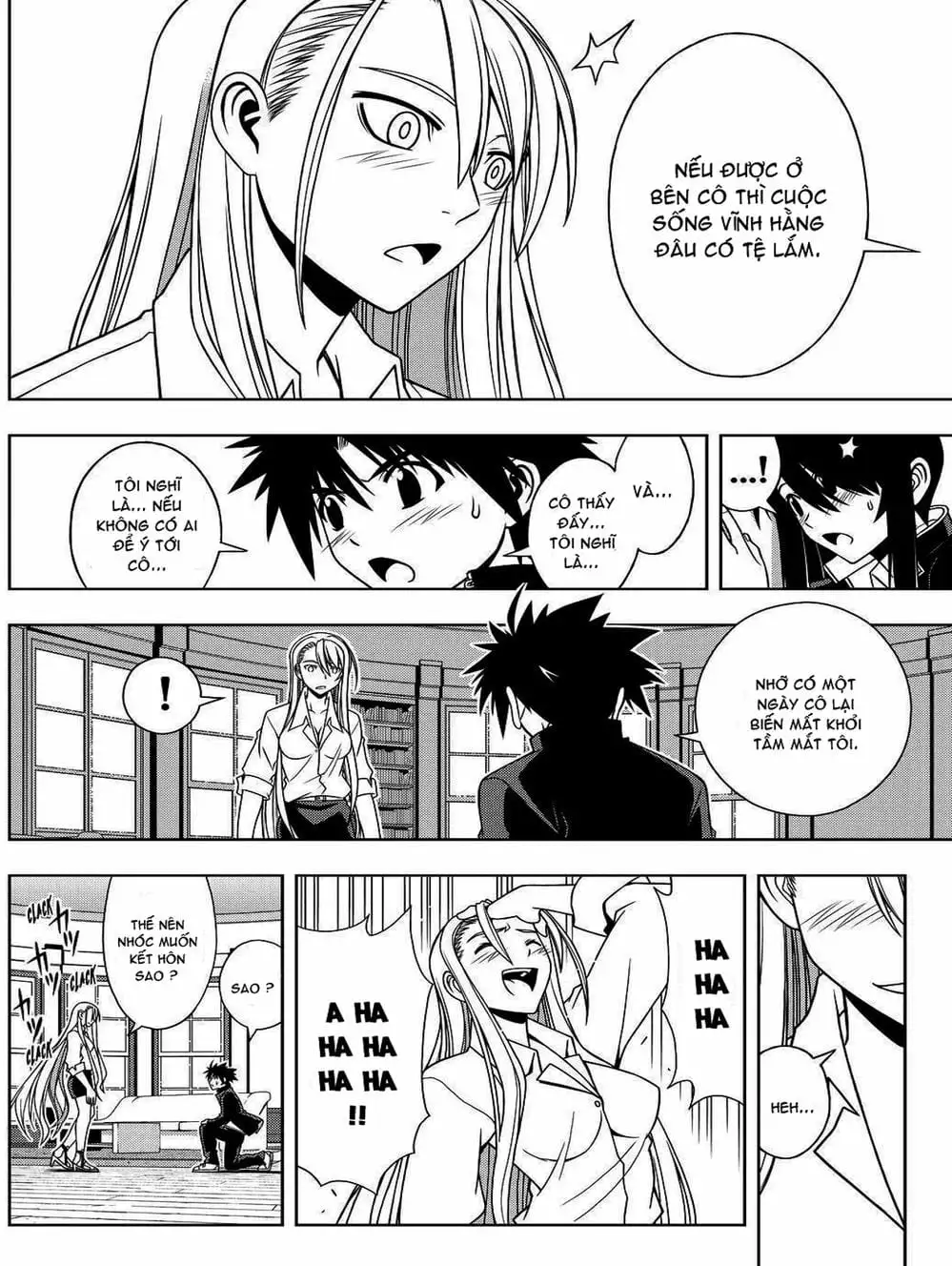 Truyện Tranh Lựa Chọn Phân Kỳ - Uq Holder! trang 9