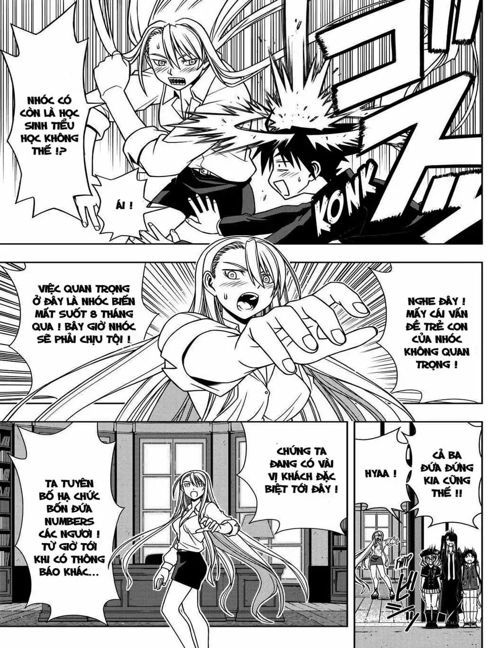 Truyện Tranh Lựa Chọn Phân Kỳ - Uq Holder! trang 9