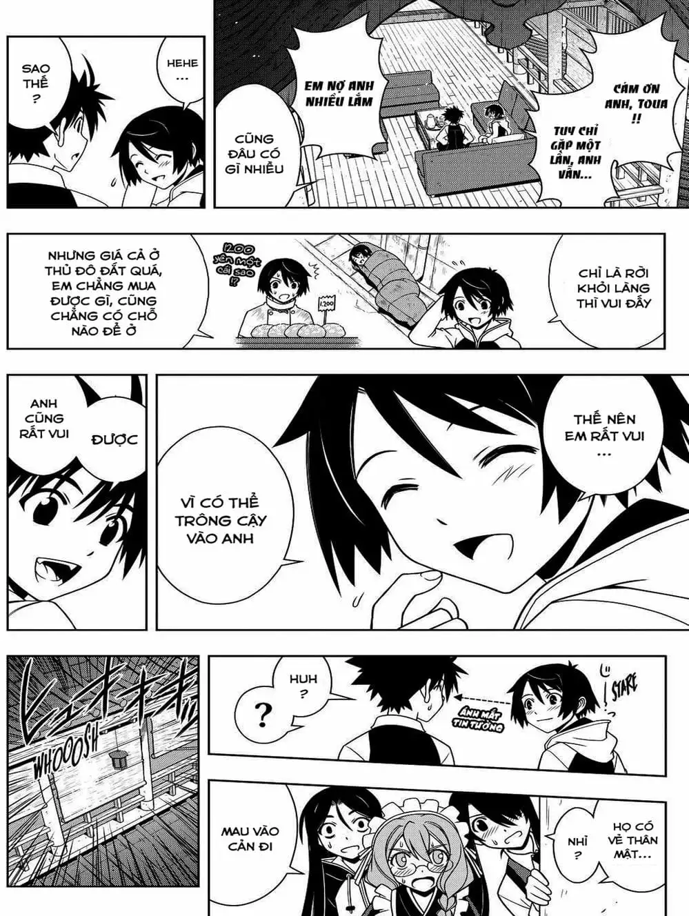 Truyện Tranh Lựa Chọn Phân Kỳ - Uq Holder! trang 9