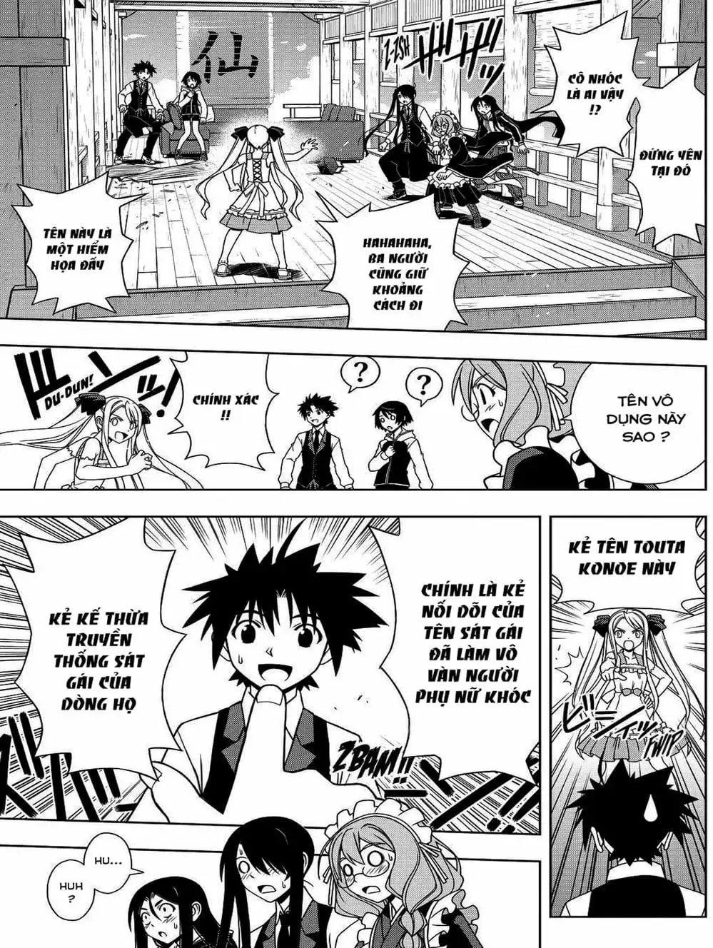 Truyện Tranh Lựa Chọn Phân Kỳ - Uq Holder! trang 9