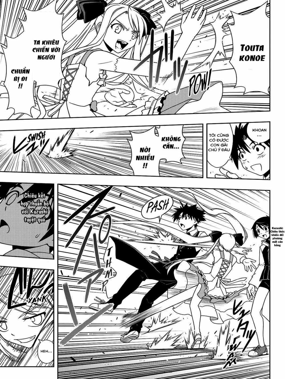 Truyện Tranh Lựa Chọn Phân Kỳ - Uq Holder! trang 9