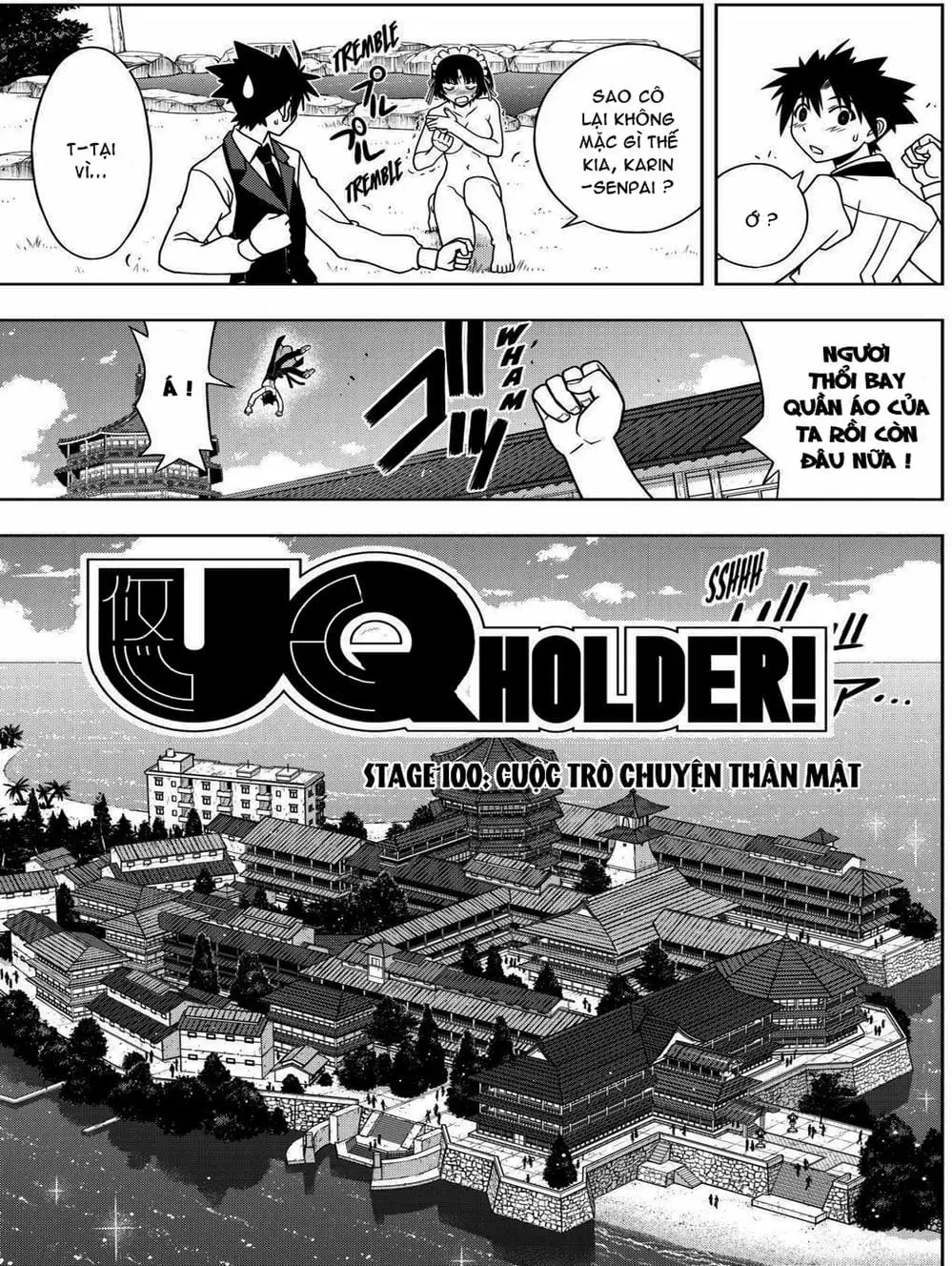 Truyện Tranh Lựa Chọn Phân Kỳ - Uq Holder! trang 9