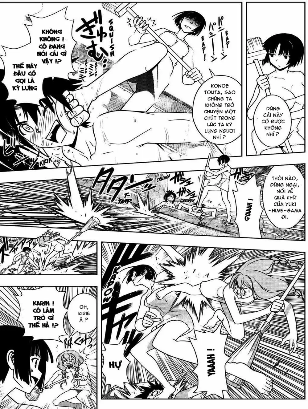 Truyện Tranh Lựa Chọn Phân Kỳ - Uq Holder! trang 9