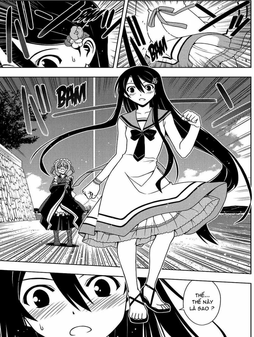 Truyện Tranh Lựa Chọn Phân Kỳ - Uq Holder! trang 9