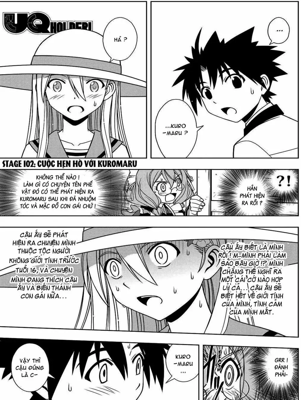 Truyện Tranh Lựa Chọn Phân Kỳ - Uq Holder! trang 9