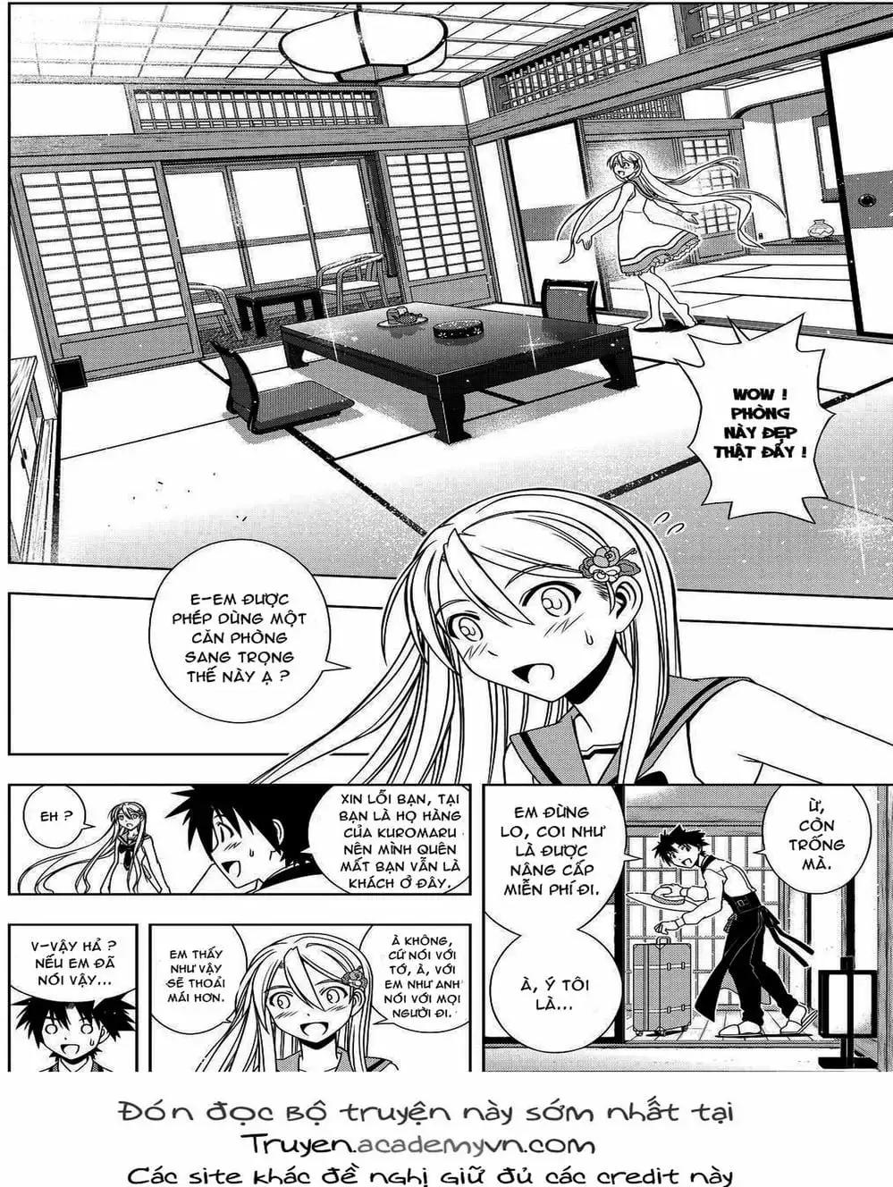 Truyện Tranh Lựa Chọn Phân Kỳ - Uq Holder! trang 9