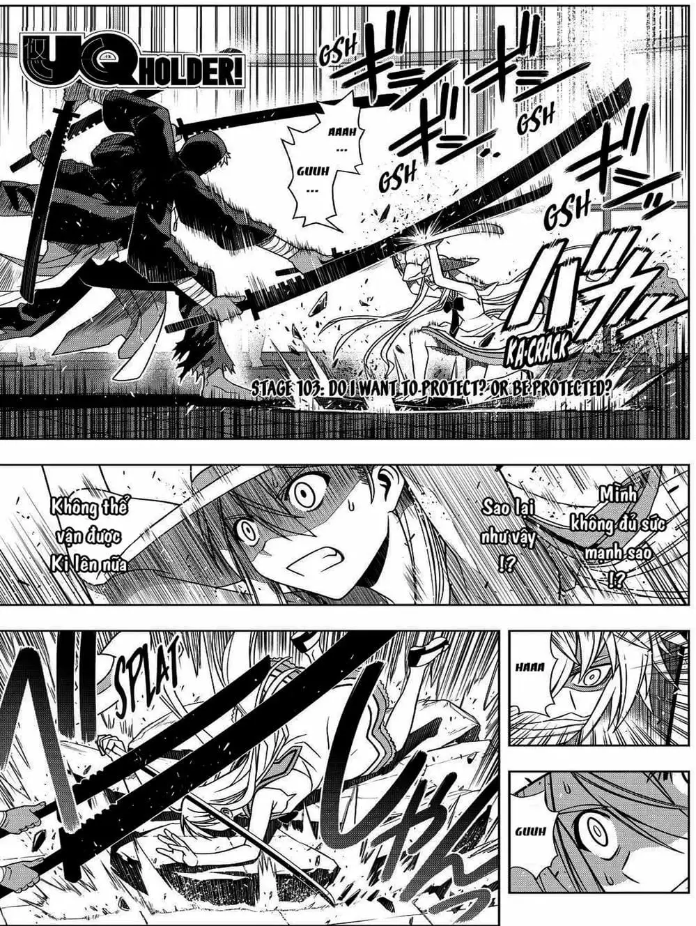 Truyện Tranh Lựa Chọn Phân Kỳ - Uq Holder! trang 9