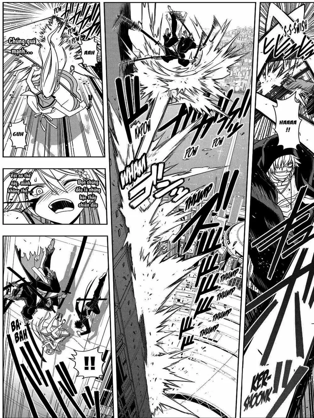 Truyện Tranh Lựa Chọn Phân Kỳ - Uq Holder! trang 9