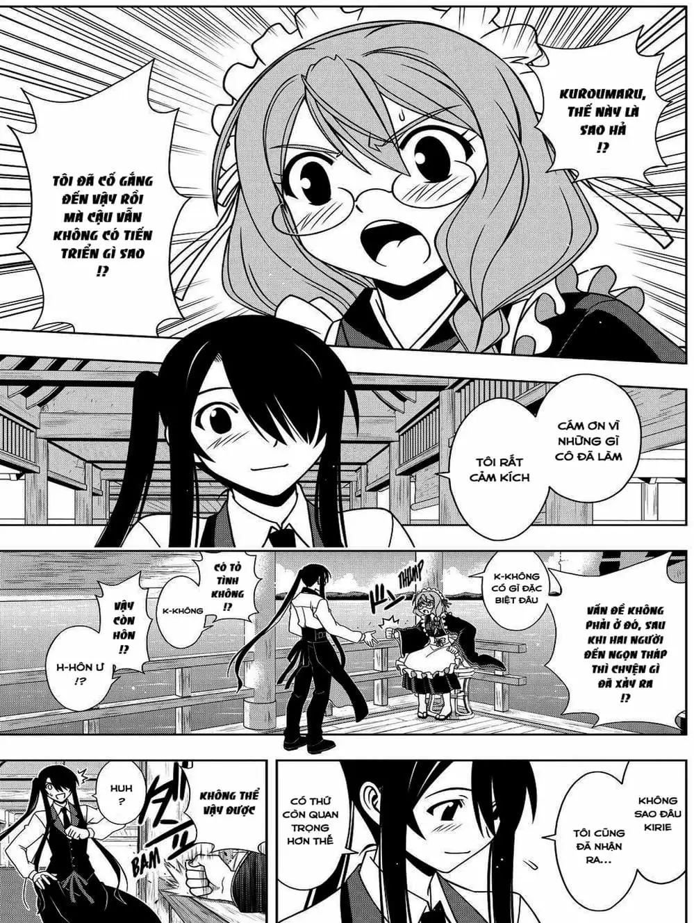 Truyện Tranh Lựa Chọn Phân Kỳ - Uq Holder! trang 9