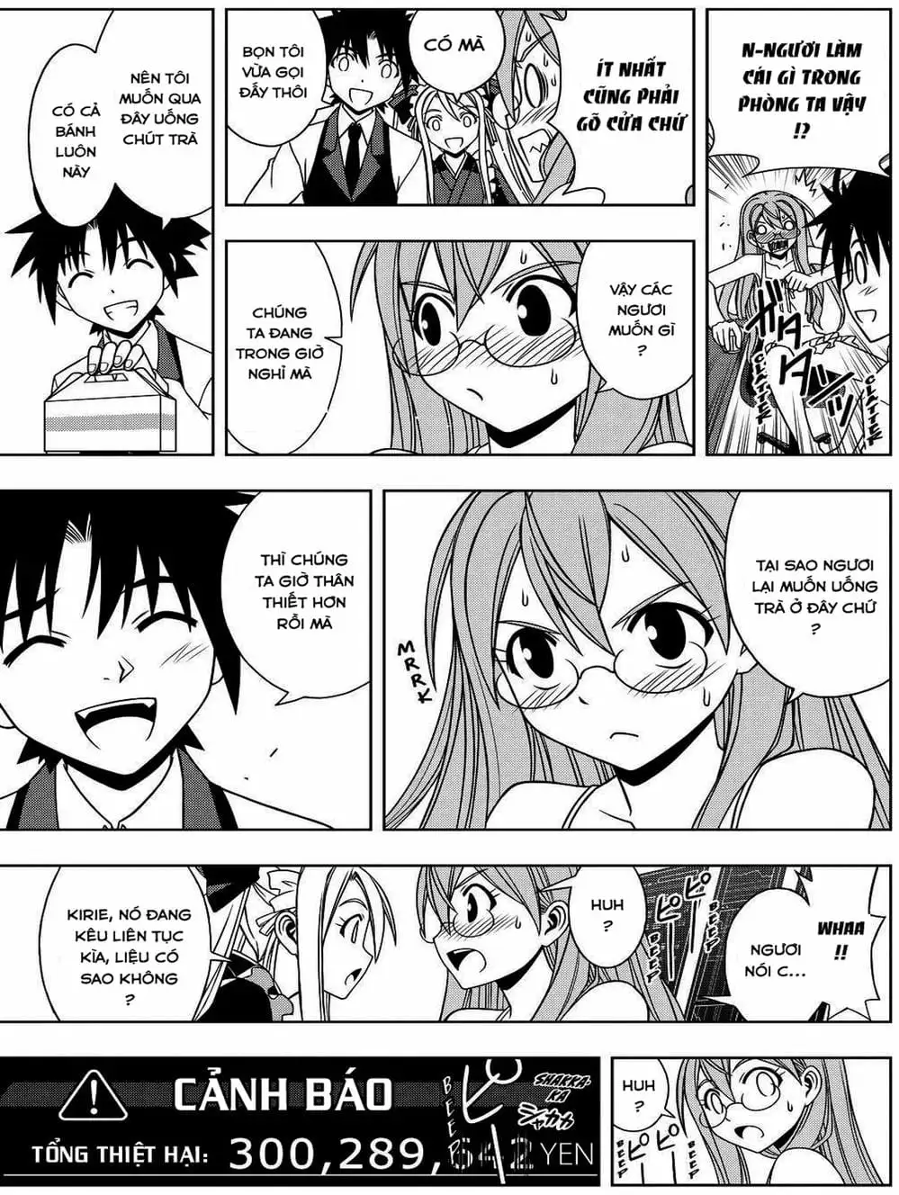 Truyện Tranh Lựa Chọn Phân Kỳ - Uq Holder! trang 9