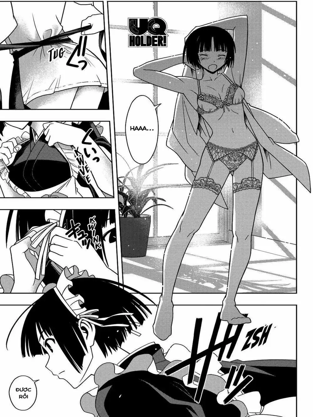Truyện Tranh Lựa Chọn Phân Kỳ - Uq Holder! trang 9