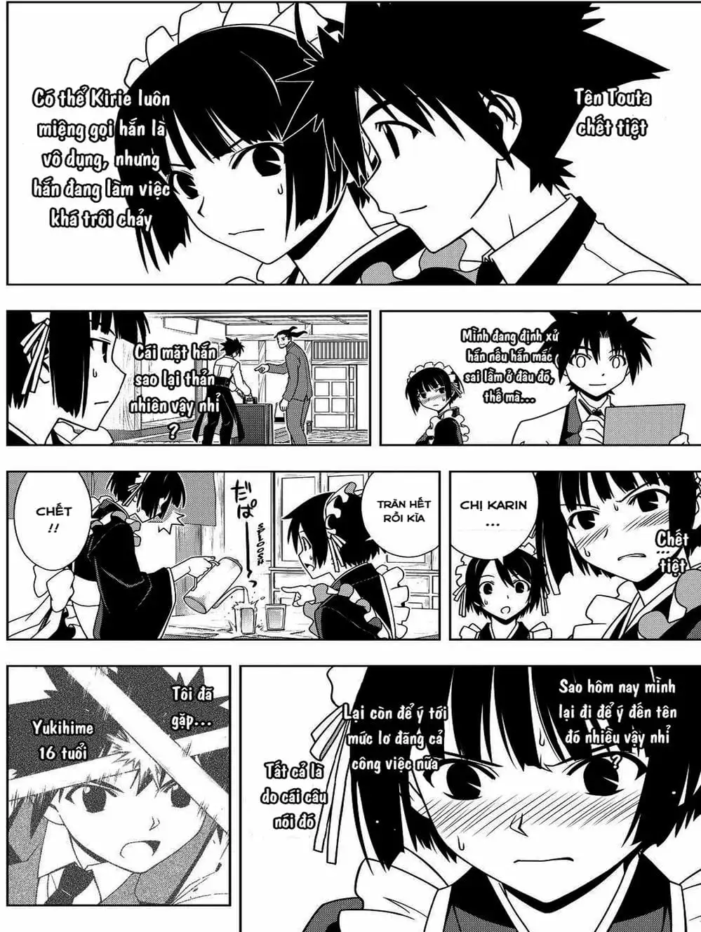 Truyện Tranh Lựa Chọn Phân Kỳ - Uq Holder! trang 9