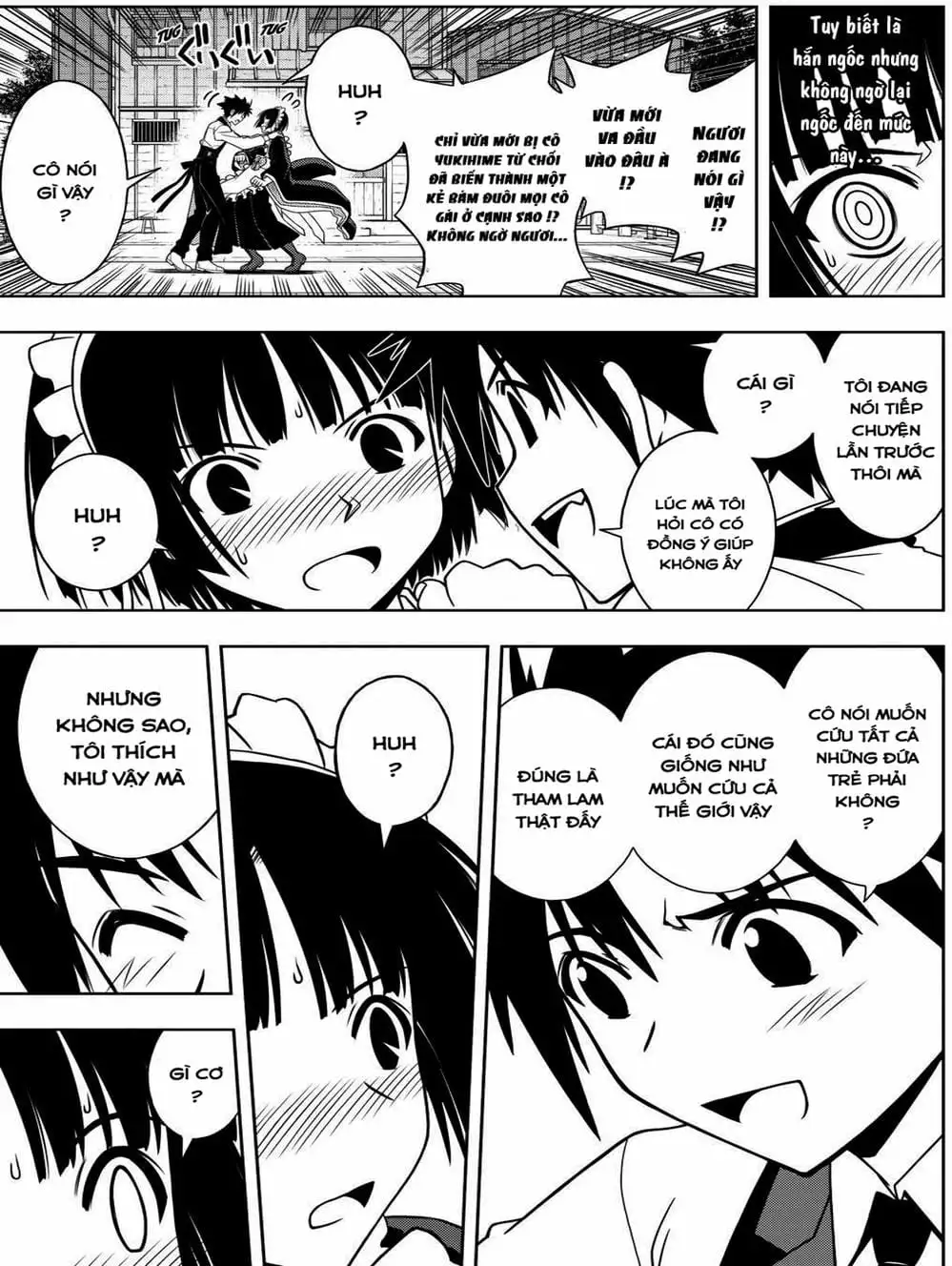 Truyện Tranh Lựa Chọn Phân Kỳ - Uq Holder! trang 9