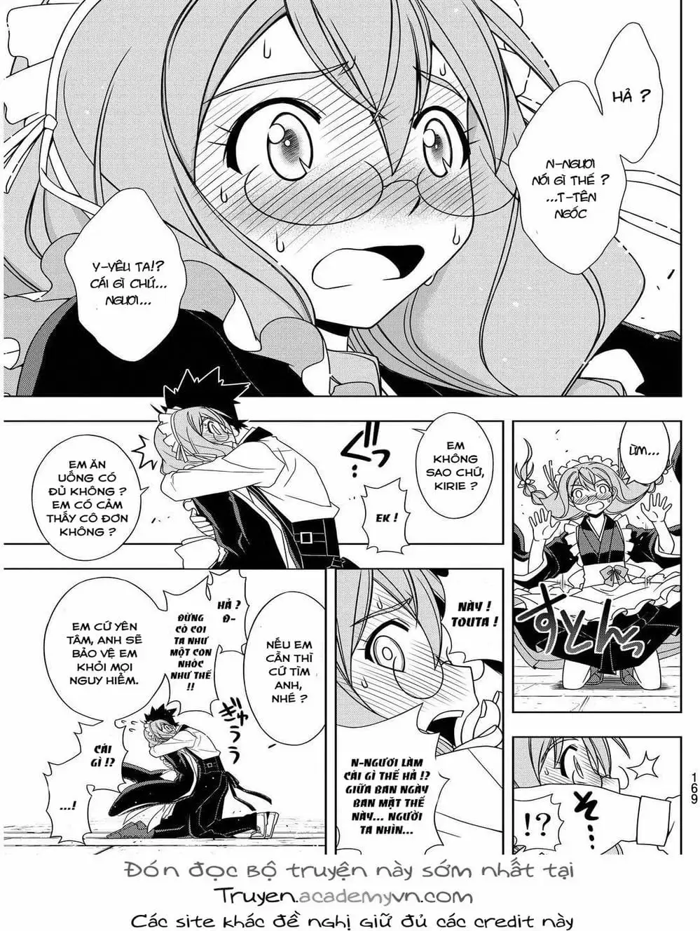 Truyện Tranh Lựa Chọn Phân Kỳ - Uq Holder! trang 9