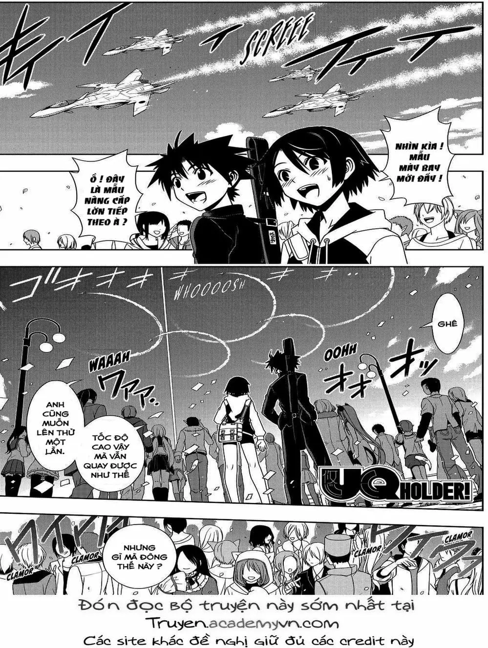 Truyện Tranh Lựa Chọn Phân Kỳ - Uq Holder! trang 9