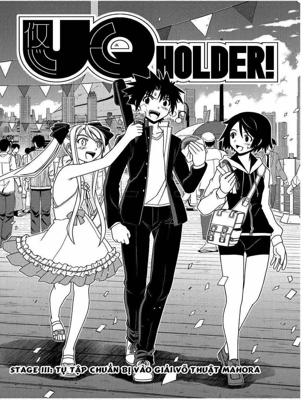 Truyện Tranh Lựa Chọn Phân Kỳ - Uq Holder! trang 9