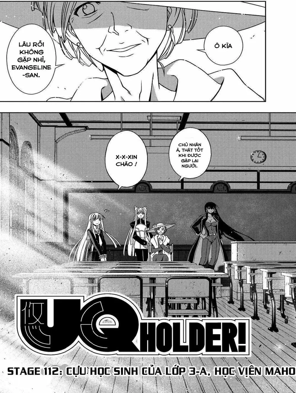 Truyện Tranh Lựa Chọn Phân Kỳ - Uq Holder! trang 9