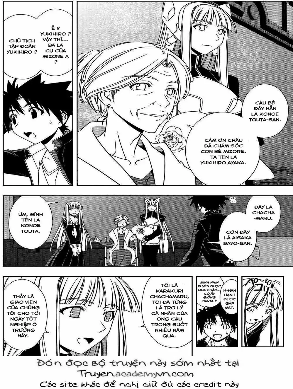 Truyện Tranh Lựa Chọn Phân Kỳ - Uq Holder! trang 9