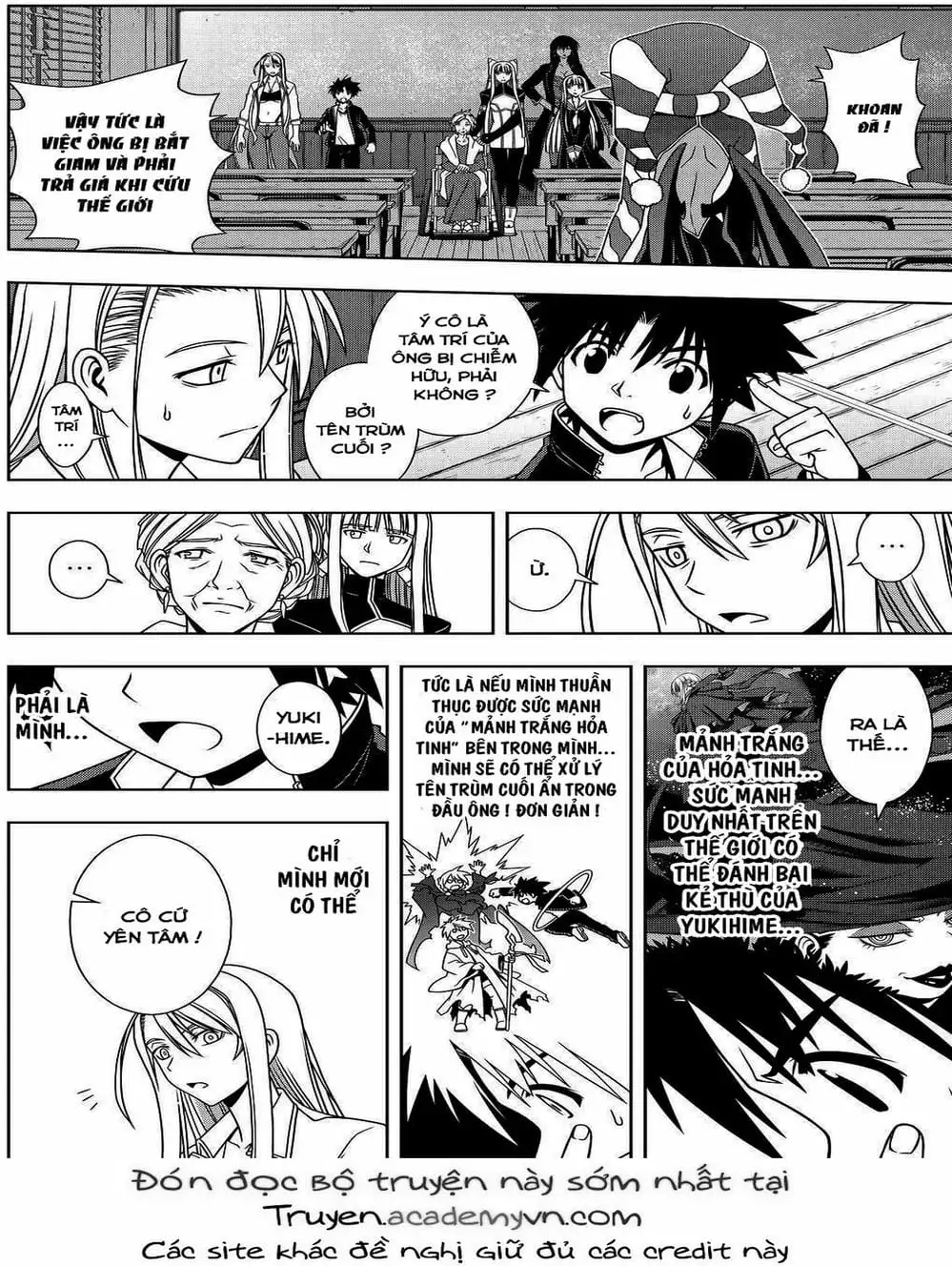 Truyện Tranh Lựa Chọn Phân Kỳ - Uq Holder! trang 9