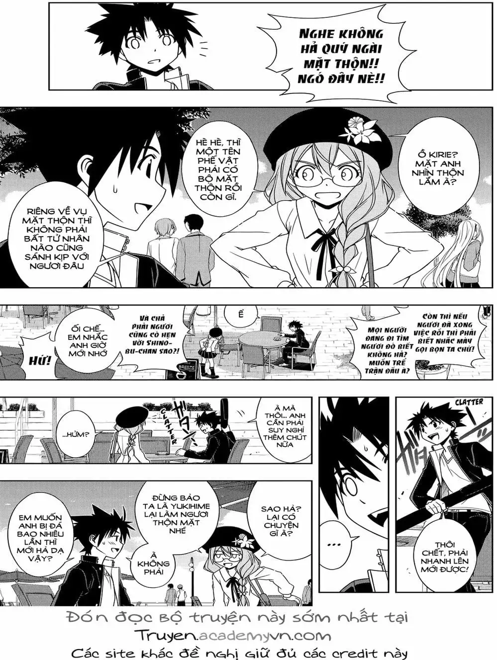 Truyện Tranh Lựa Chọn Phân Kỳ - Uq Holder! trang 9