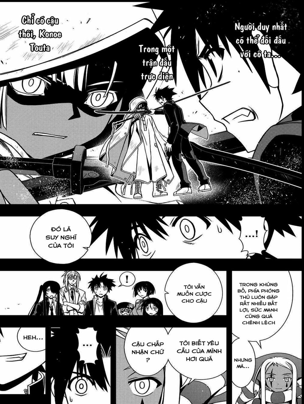 Truyện Tranh Lựa Chọn Phân Kỳ - Uq Holder! trang 9