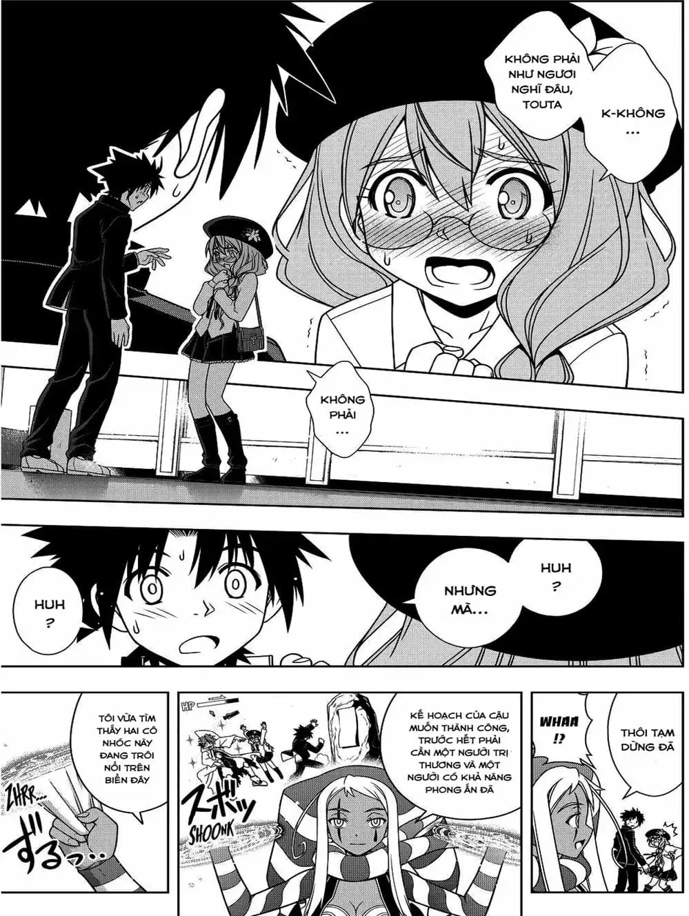 Truyện Tranh Lựa Chọn Phân Kỳ - Uq Holder! trang 9