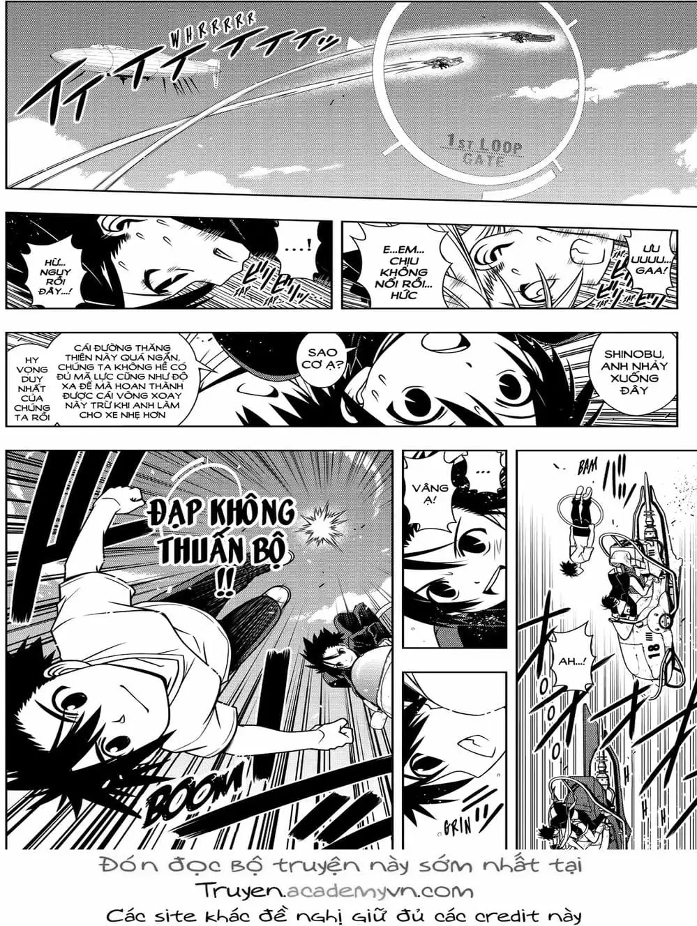 Truyện Tranh Lựa Chọn Phân Kỳ - Uq Holder! trang 9