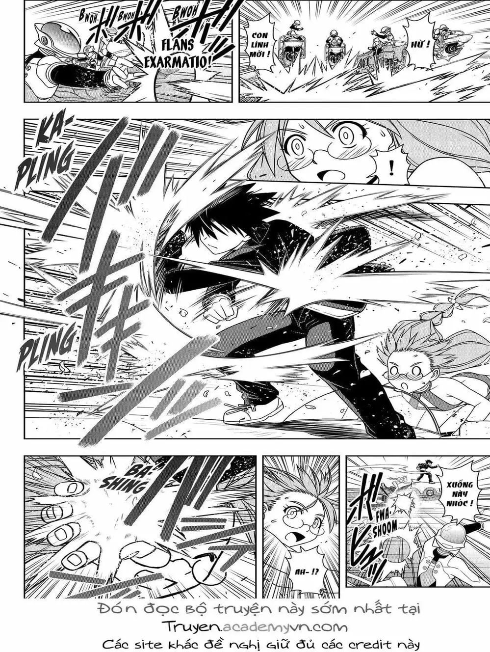 Truyện Tranh Lựa Chọn Phân Kỳ - Uq Holder! trang 9