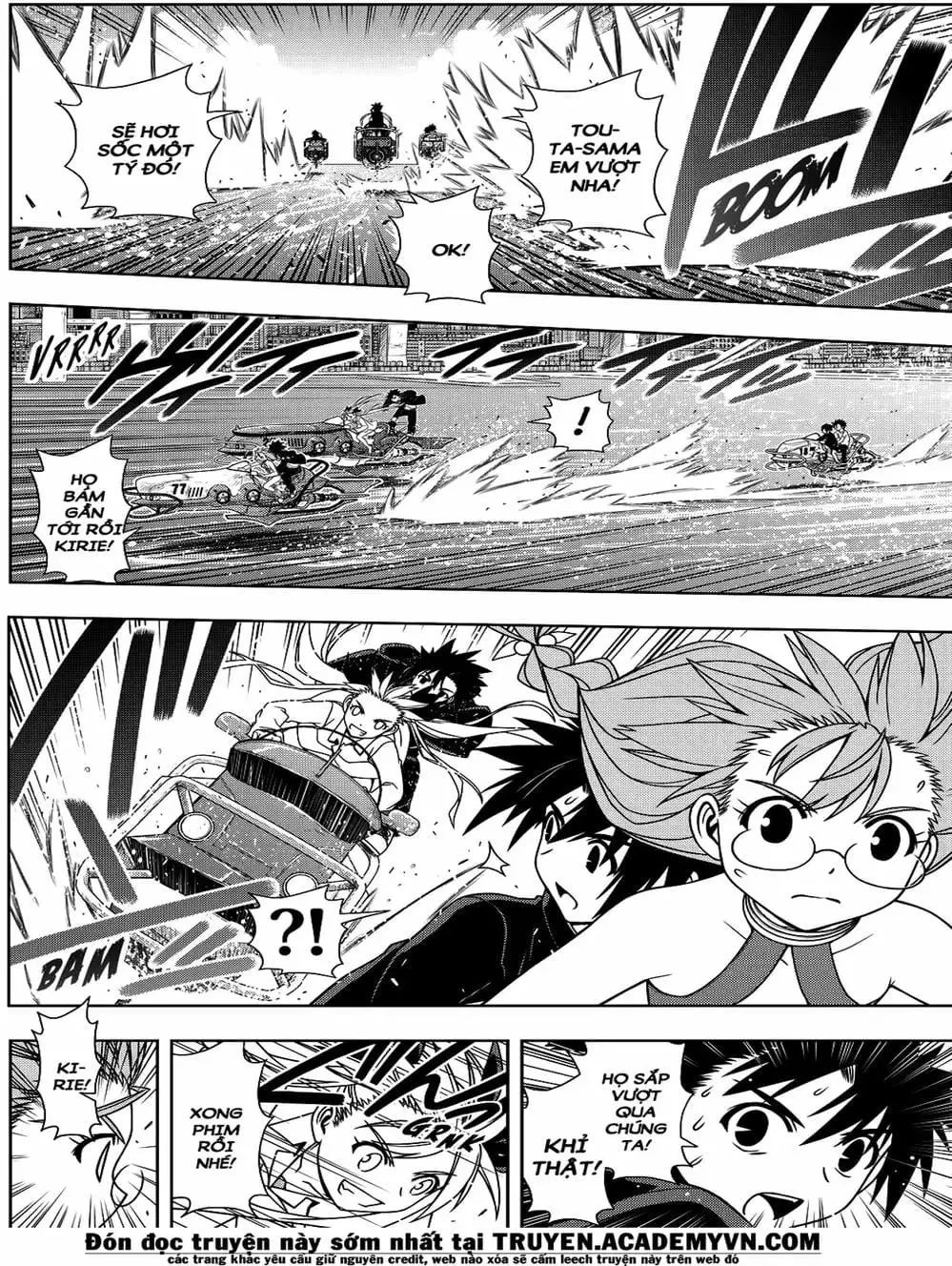 Truyện Tranh Lựa Chọn Phân Kỳ - Uq Holder! trang 9