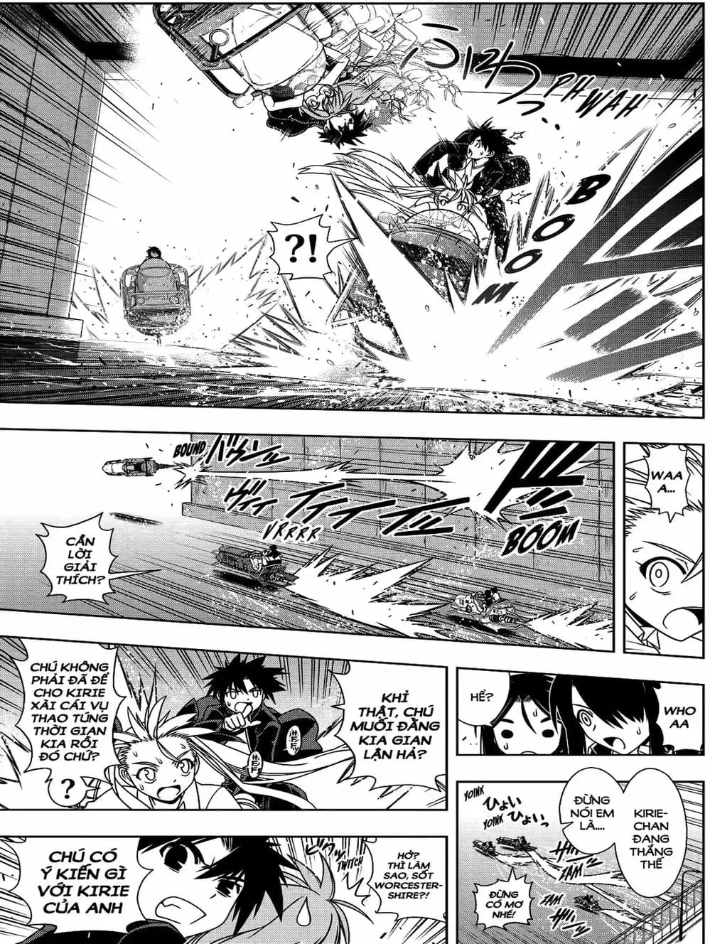 Truyện Tranh Lựa Chọn Phân Kỳ - Uq Holder! trang 9