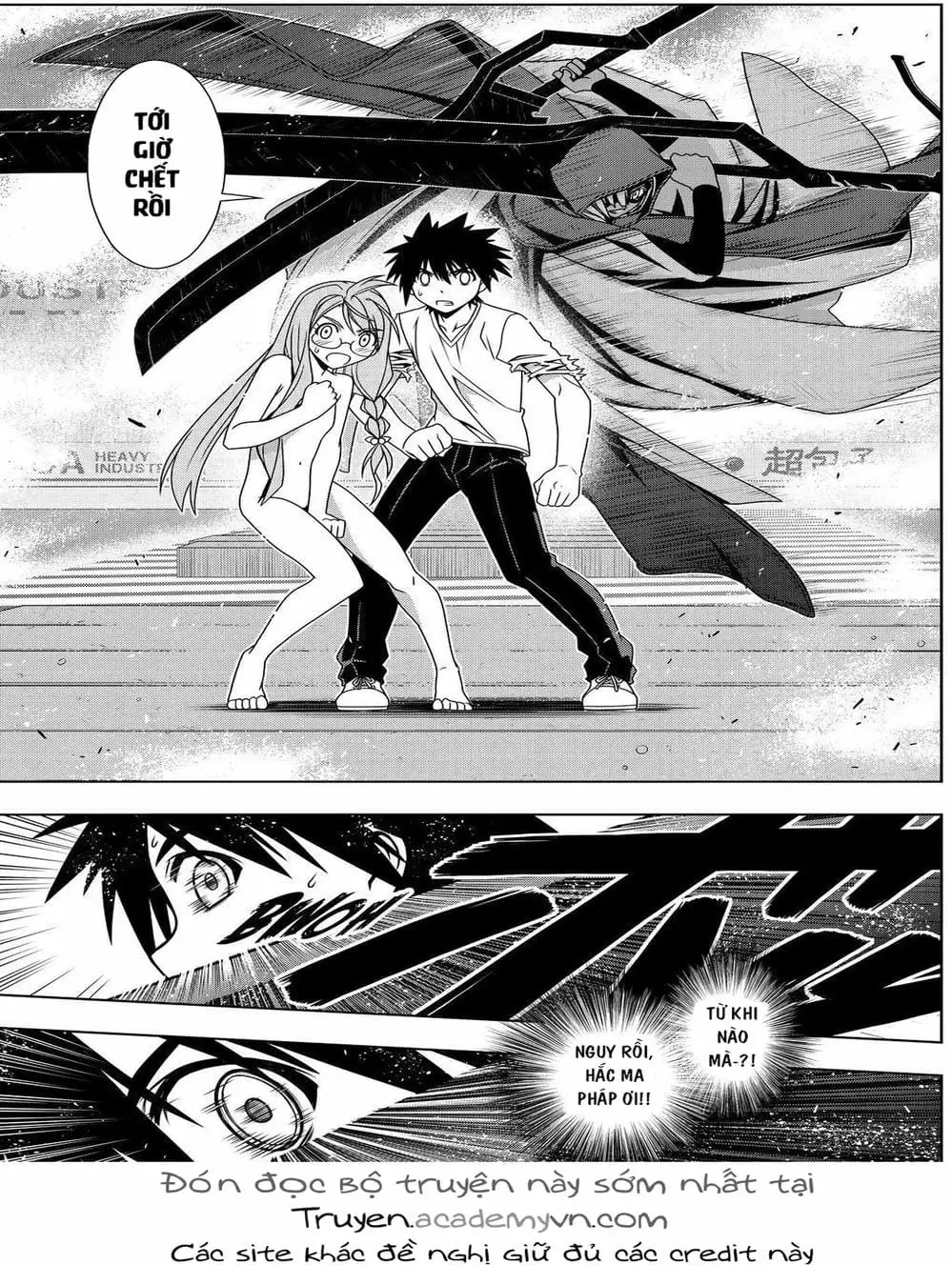 Truyện Tranh Lựa Chọn Phân Kỳ - Uq Holder! trang 9