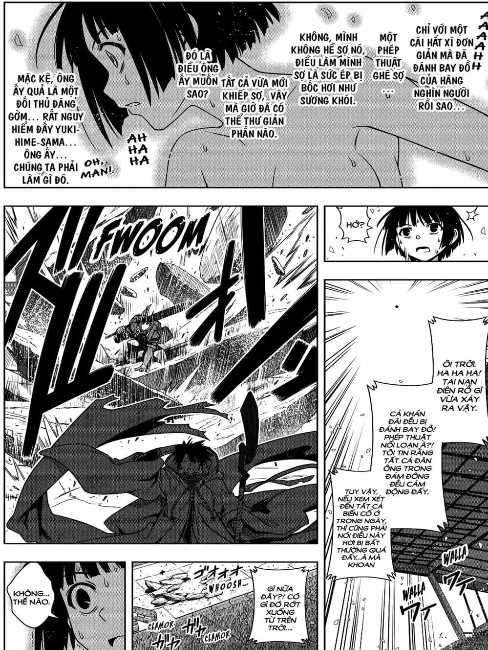 Truyện Tranh Lựa Chọn Phân Kỳ - Uq Holder! trang 9