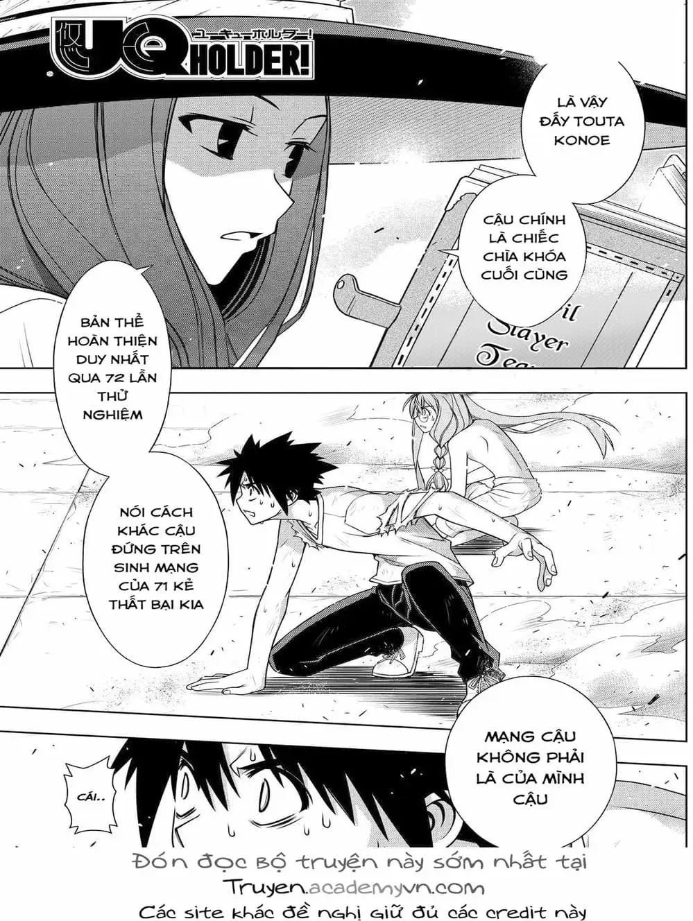 Truyện Tranh Lựa Chọn Phân Kỳ - Uq Holder! trang 9