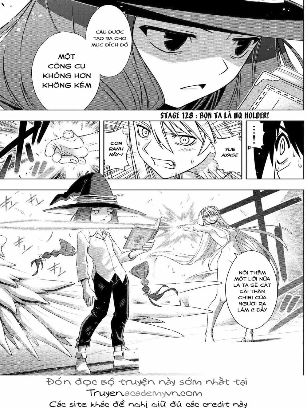 Truyện Tranh Lựa Chọn Phân Kỳ - Uq Holder! trang 9
