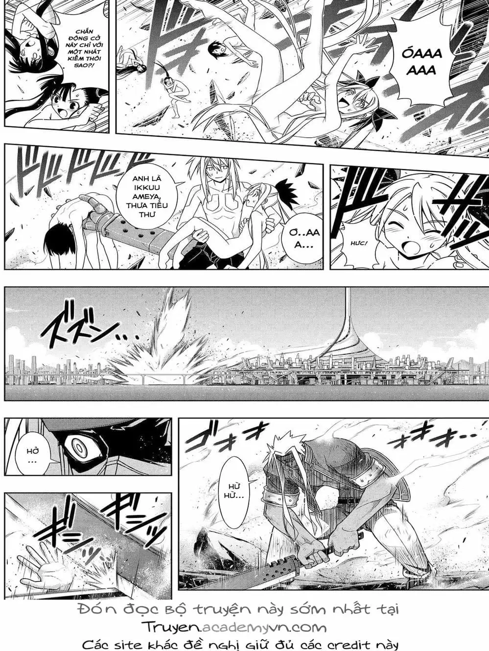 Truyện Tranh Lựa Chọn Phân Kỳ - Uq Holder! trang 9