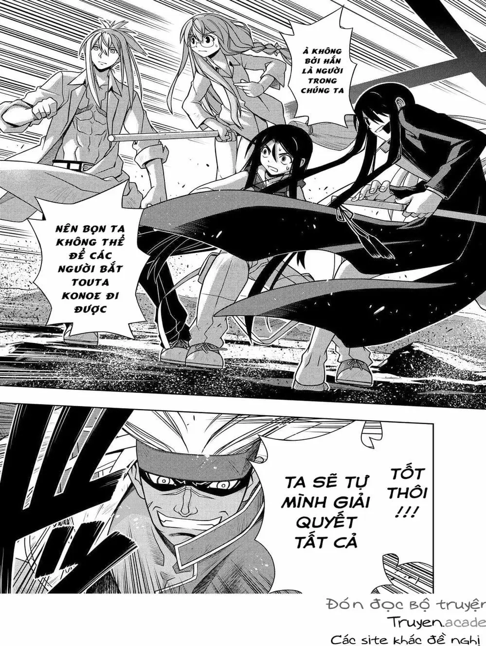 Truyện Tranh Lựa Chọn Phân Kỳ - Uq Holder! trang 9