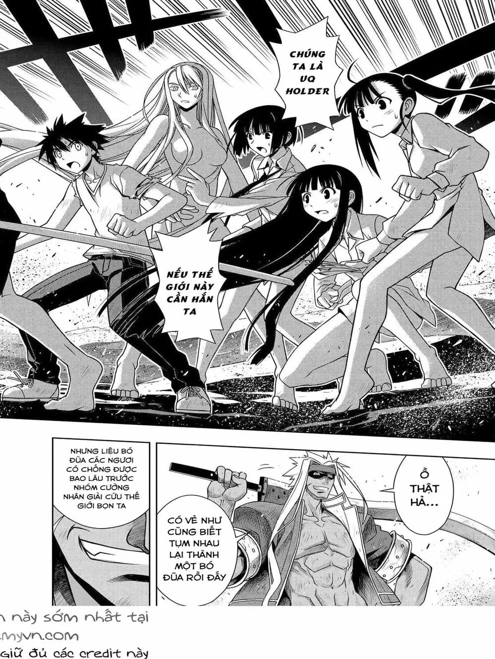 Truyện Tranh Lựa Chọn Phân Kỳ - Uq Holder! trang 9